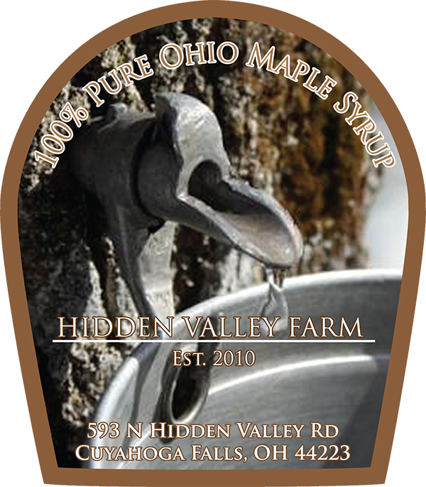 hiddenvalleyfarmohiomaplesyruplabel Maple Syrup Labels