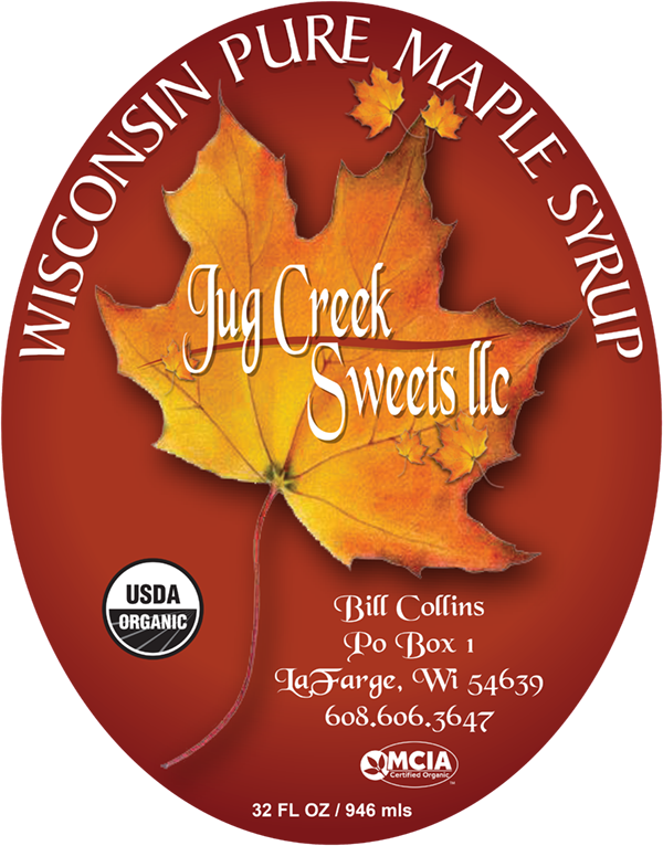 Stock Designs Maple Syrup Labels