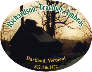 Richardson, Trachier, Ambros from Hartland, Vermont label.