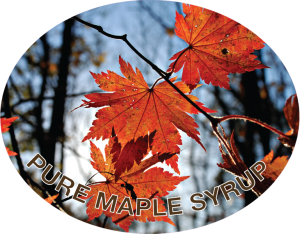 Roth Pure Maple Syrup label.
