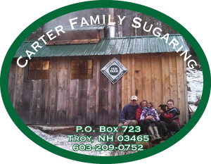 Carter Family Sugaring from Troy, New Hampshire label.