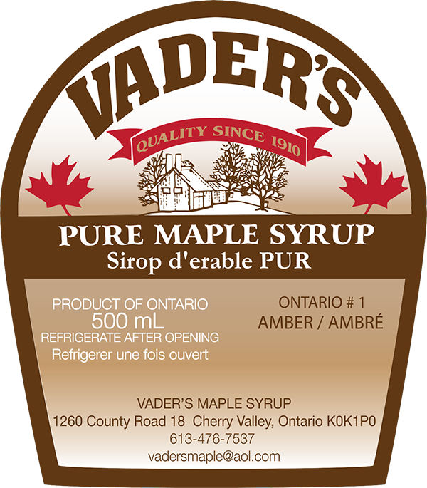 CANADA Maple Syrup Label Gallery Maple Syrup Labels