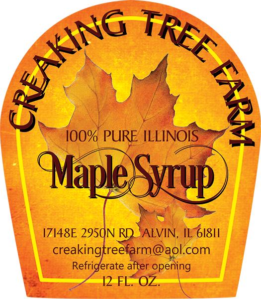 Maple Syrup Labels Quality Custom Laminated Labels