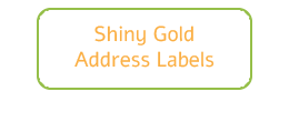 Maple Group Run .75 x 2 inch Shiny Gold Address Labels.