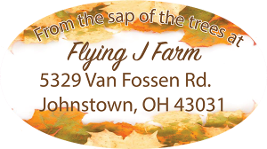 Flying J Farm label from Johnstown, Ohio.