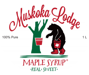Muskoka Lodge 100% Pure Canadian Maple Syrup 1L.