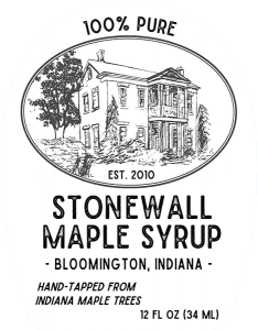 stonewall-maple-syrup-label-bloomington-indiana